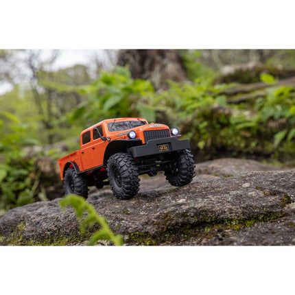 Axial SCX24 40's 4 Door Dodge Power Wagon 1/24 4WD RTR Scale Mini Crawler (Green OR Orange) w/2.4GHz Radio