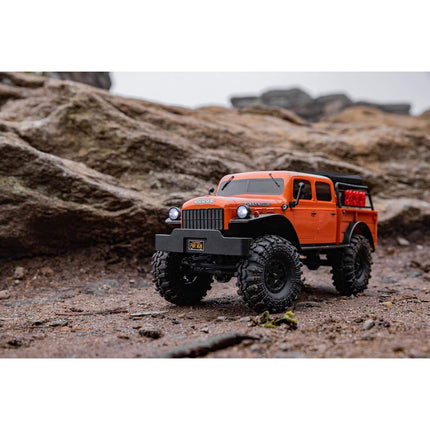 Axial SCX24 40's 4 Door Dodge Power Wagon 1/24 4WD RTR Scale Mini Crawler (Green OR Orange) w/2.4GHz Radio