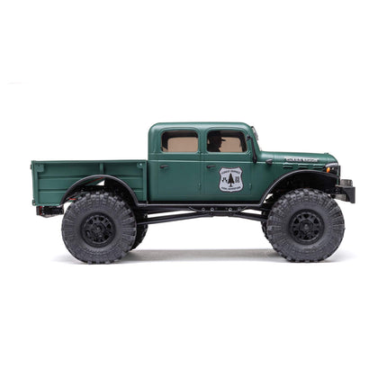 Axial SCX24 40's 4 Door Dodge Power Wagon 1/24 4WD RTR Scale Mini Crawler (Green OR Orange) w/2.4GHz Radio