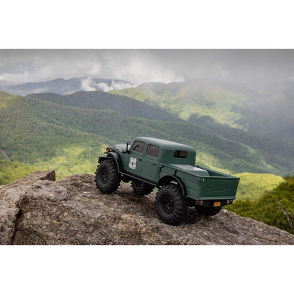 Axial SCX24 40's 4 Door Dodge Power Wagon 1/24 4WD RTR Scale Mini Crawler (Green OR Orange) w/2.4GHz Radio