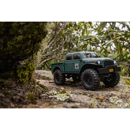 Axial SCX24 40's 4 Door Dodge Power Wagon 1/24 4WD RTR Scale Mini Crawler (Green OR Orange) w/2.4GHz Radio