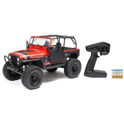 Axial SCX10 III Jeep CJ-7 V2 1/10 RTR 4WD Brushed Rock Crawler (Red or Copper) w/ 2.4GHz Transmitter (AXI03008V2)