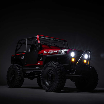 Axial SCX10 III Jeep CJ-7 V2 1/10 RTR 4WD Brushed Rock Crawler (Red or Copper) w/ 2.4GHz Transmitter (AXI03008V2)