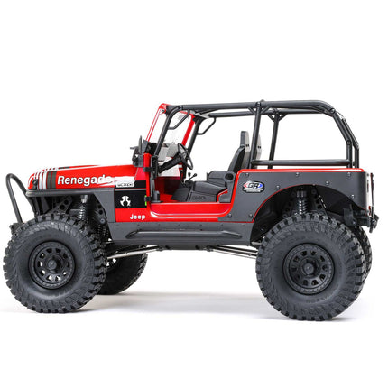 Axial SCX10 III Jeep CJ-7 V2 1/10 RTR 4WD Brushed Rock Crawler (Red or Copper) w/ 2.4GHz Transmitter (AXI03008V2)