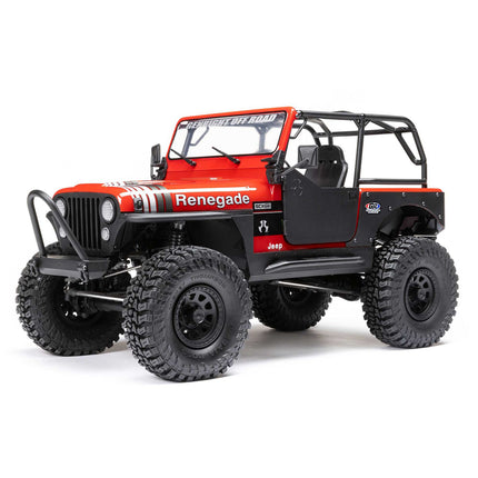 Axial SCX10 III Jeep CJ-7 V2 1/10 RTR 4WD Brushed Rock Crawler (Red or Copper) w/ 2.4GHz Transmitter (AXI03008V2)