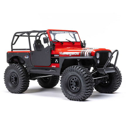Axial SCX10 III Jeep CJ-7 V2 1/10 RTR 4WD Brushed Rock Crawler (Red or Copper) w/ 2.4GHz Transmitter (AXI03008V2)