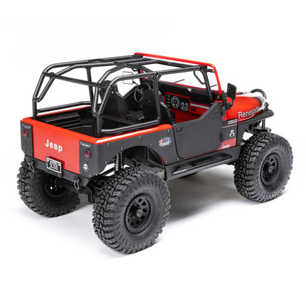 Axial SCX10 III Jeep CJ-7 V2 1/10 RTR 4WD Brushed Rock Crawler (Red or Copper) w/ 2.4GHz Transmitter (AXI03008V2)