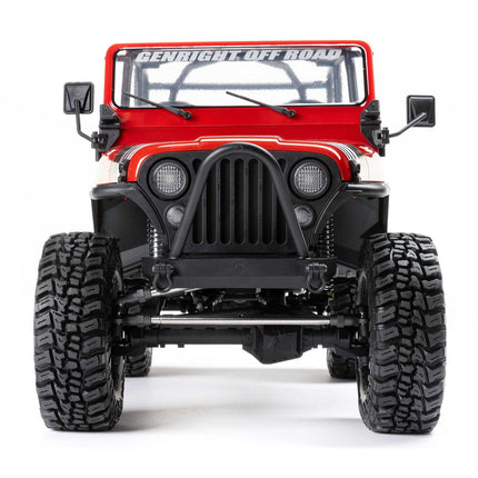 Axial SCX10 III Jeep CJ-7 V2 1/10 RTR 4WD Brushed Rock Crawler (Red or Copper) w/ 2.4GHz Transmitter (AXI03008V2)