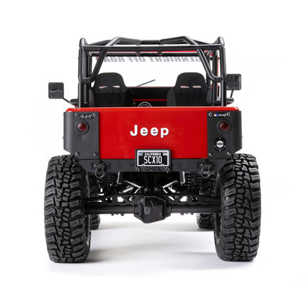 Axial SCX10 III Jeep CJ-7 V2 1/10 RTR 4WD Brushed Rock Crawler (Red or Copper) w/ 2.4GHz Transmitter (AXI03008V2)