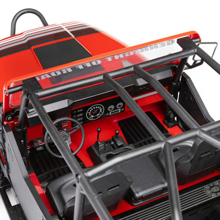 Axial SCX10 III Jeep CJ-7 V2 1/10 RTR 4WD Brushed Rock Crawler (Red or Copper) w/ 2.4GHz Transmitter (AXI03008V2)