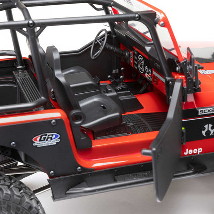 Axial SCX10 III Jeep CJ-7 V2 1/10 RTR 4WD Brushed Rock Crawler (Red or Copper) w/ 2.4GHz Transmitter (AXI03008V2)