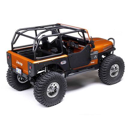 Axial SCX10 III Jeep CJ-7 V2 1/10 RTR 4WD Brushed Rock Crawler (Red or Copper) w/ 2.4GHz Transmitter (AXI03008V2)