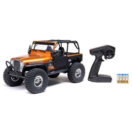 Axial SCX10 III Jeep CJ-7 V2 1/10 RTR 4WD Brushed Rock Crawler (Red or Copper) w/ 2.4GHz Transmitter (AXI03008V2)