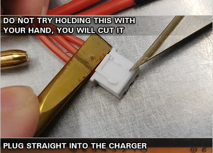 AVID RC 2S Charge Lead Cable – XT90 to 4/5mm Bullets (2 ft) – AV1419