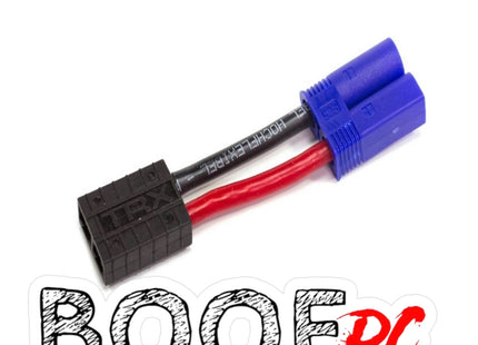 Boof RC Adapter – TRX-Style Female to EC5 Male (12AWG, 5cm)