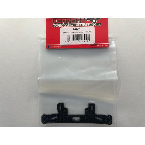 LC Racing C8071 Rear Shock Tower 3mm Carbon Fiber (For PTG-2TC)