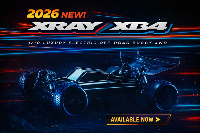 2026 XRAY XB4C 1/10 4WD Electric Off-Road Buggy Kit — 360019