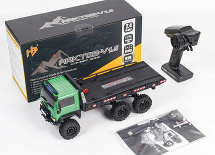 HobbyPlus CR-18P ARKTOS 6×6 V1.5 1/18 Scale RTR Rock Crawler HBP1810602 (Green) · HBP1810601 (Tan)