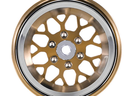 INJORA 1.3" ModuWheel Brass & Aluminum Beadlock Wheels – MW1307/MW1308 Series
