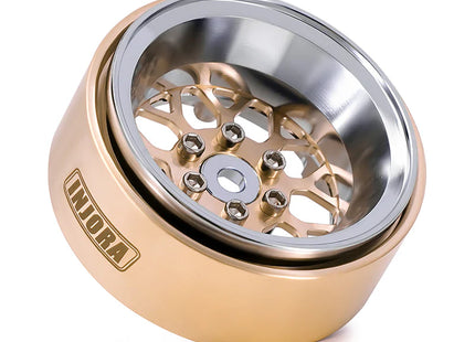 INJORA 1.3" ModuWheel Brass & Aluminum Beadlock Wheels – MW1307/MW1308 Series