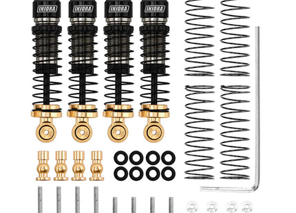 INJORA 40mm Big Bore Oil Shocks for 1/24 SCX24 & FCX24M – SCX24-179BR