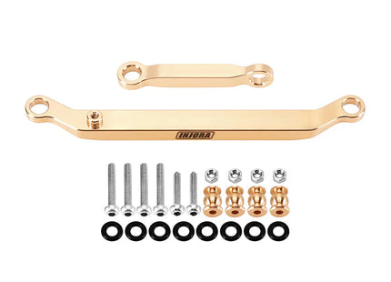 INJORA 14g Heavy Brass Steering Links for 1/24 Axial SCX24 – SCX24-188 (Brass) / SCX24-188BK (Black)
