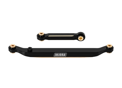 INJORA 14g Heavy Brass Steering Links for 1/24 Axial SCX24 – SCX24-188 (Brass) / SCX24-188BK (Black)