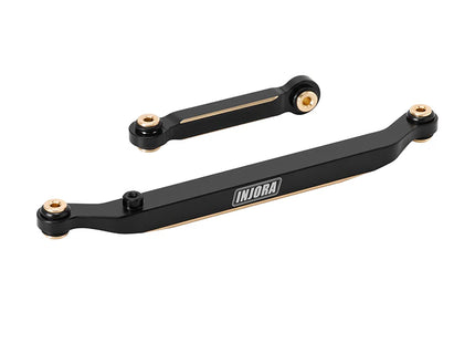 INJORA 14g Heavy Brass Steering Links for 1/24 Axial SCX24 – SCX24-188 (Brass) / SCX24-188BK (Black)
