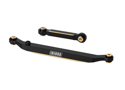 INJORA 14g Heavy Brass Steering Links for 1/24 Axial SCX24 – SCX24-188 (Brass) / SCX24-188BK (Black)
