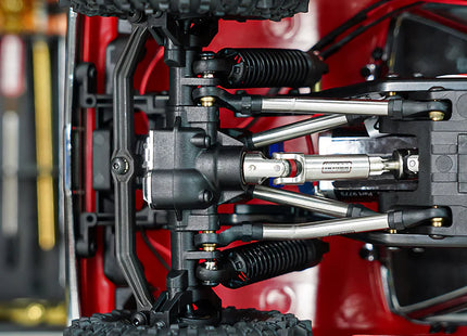 INJORA Stainless Steel Center Drive Shafts for 1/18 TRX4M High Trail K10 & F150 – 4M-72SR