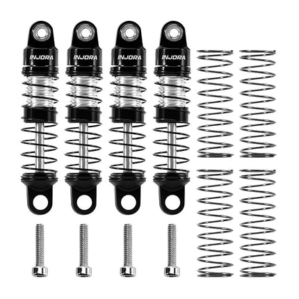 INJORA 26mm Aluminum Oil Shocks for 1/30 Axial SCX30 - SCX30-08BS