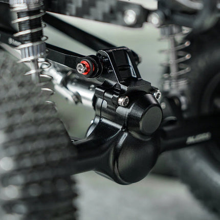 INJORA +4mm Planet Axles with Double Joint Shafts & Brass Steering Knuckles for 1/24 Axial SCX24 – SCX24-190BKFR