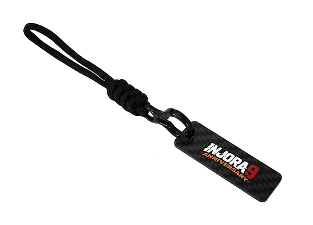 INJORA Carbon Fiber Lanyard Keychain with Logo Tag – INA-128