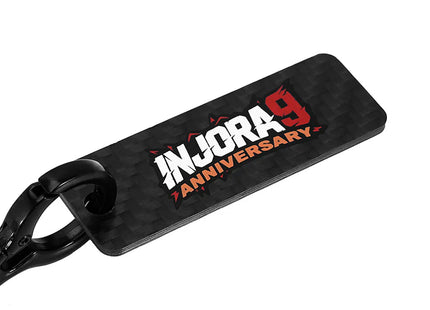 INJORA Carbon Fiber Lanyard Keychain with Logo Tag – INA-128