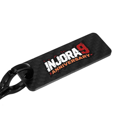 INJORA Carbon Fiber Lanyard Keychain with Logo Tag – INA-128