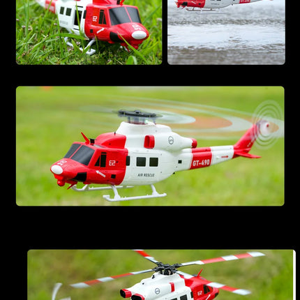 Goosky E2 UH-1Y Air Rescue GPS Helicopter RTF w/Carrying Case – BAF050006-A 🚁 GPS Stability. Scale Detail. Next-Level Helicopter Experience.