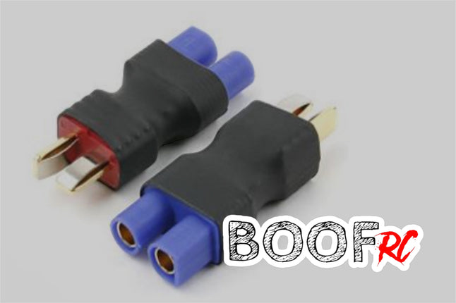 Boof RC T-Plug Male to EC3 Female Adapter