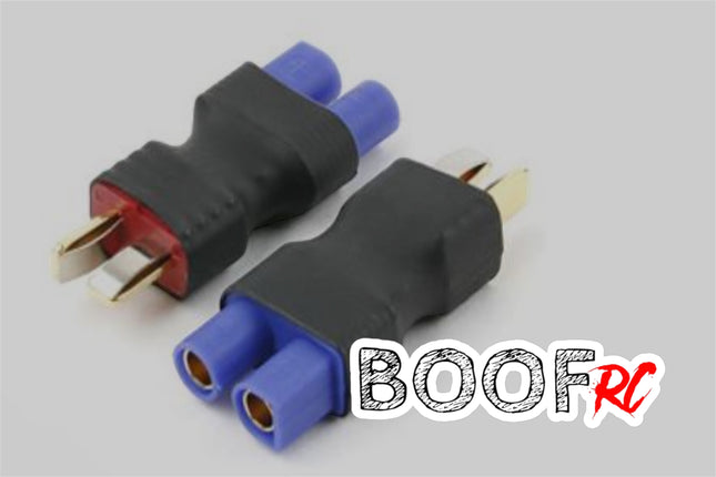 Boof RC T-Plug Male to EC3 Female Adapter