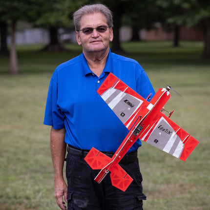 E-flite UMX™ Eratix 3D Flat Foamy BNF Basic Electric Airplane (450mm) w/AS3X® & SAFE® Select (EFLU02050)