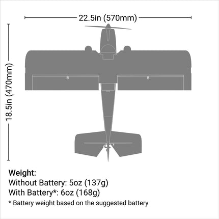 E-flite UMX Timber X BNF Basic Electric Airplane (570mm) w/AS3X & SAFE Select EFLU7950