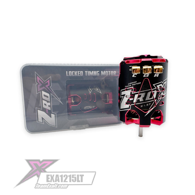 Exalt Z-RoX 21.5T Fixed Timing Spec Motor – 30° Locked Timing Part #: EXA1215LT
