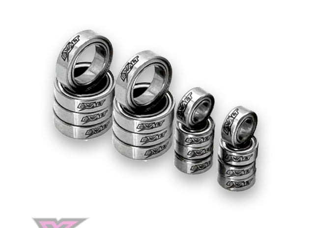 Exalt XRAY XB4 2024/2025 Hybrid-XSN Ceramic Bearing Kit – 16pcs (Part #EXA3004)
