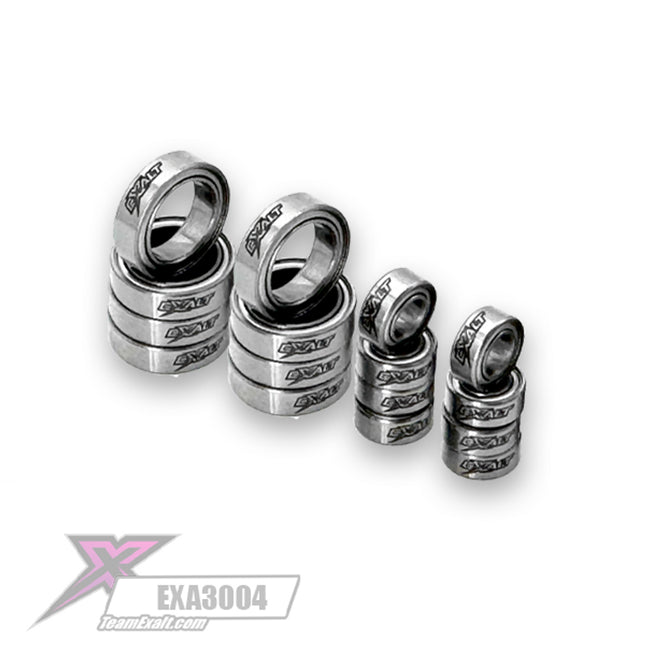 Exalt XRAY XB4 2024/2025 Hybrid-XSN Ceramic Bearing Kit – 16pcs (Part #EXA3004)