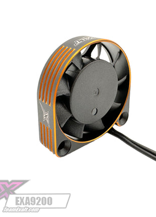 Exalt 30x30x10mm Aluminum High Speed Fan (Black/Gold) (EXA9200)