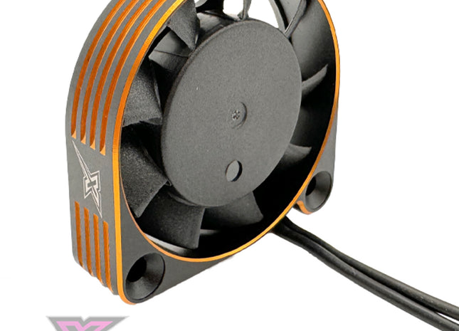 Exalt 40mm Aluminum HV High-Speed Fan – Black/Gold Part #: EXA9201