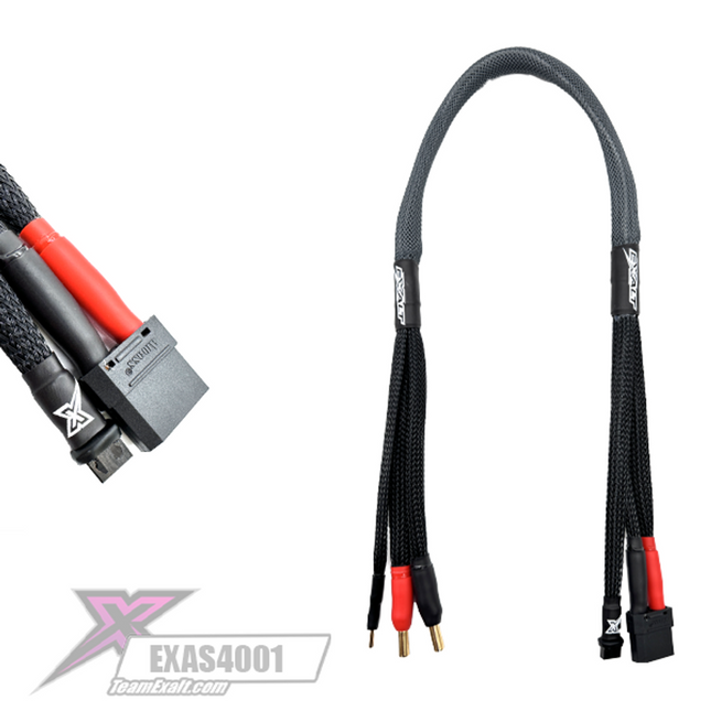 Team Exalt 2S Specialized XT90 to 5mm Bullet ProCharge Charging Cable (Junsi iCharger 456/458 Duo) – EXAS4001