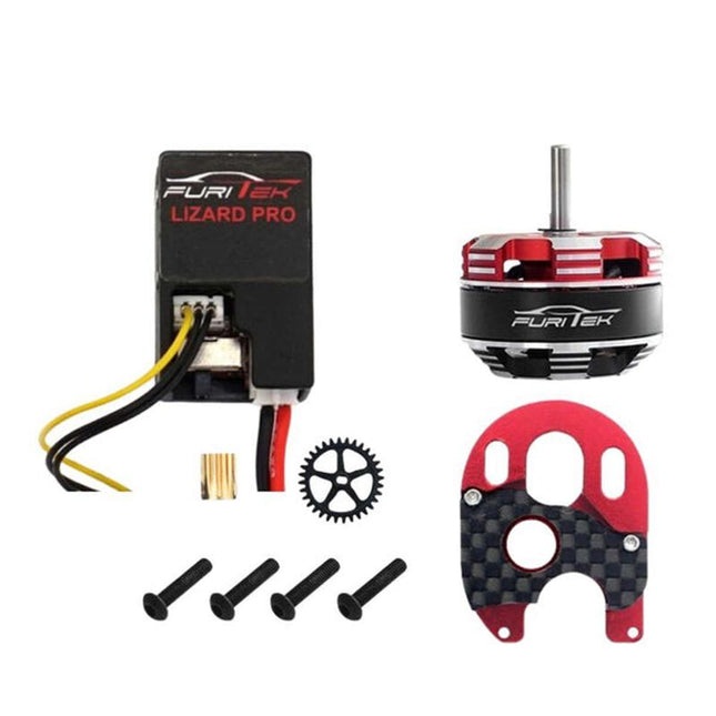Furitek Axial® SCX24 Mini Komodo Unity 2-in-1 Micro FOC Brushless System (2500kV)  Part #: FTK-FUR-2694