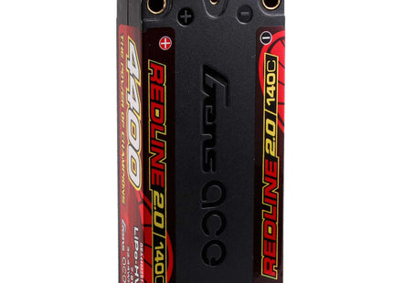 Gens Ace Redline 2.0 2S Shorty LiHV Battery (7.6V/4400mAh) – 140C Burst