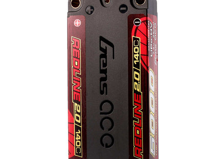 Gens Ace Redline 2.0 2S Shorty LiHV Battery (7.6V/5000mAh) – 140C Burst