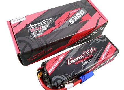 Gens Ace G-Tech Smart 3S LiPo Battery 60C (11.1V/5300mAh) w/EC5 – GEA533S60E5GT
